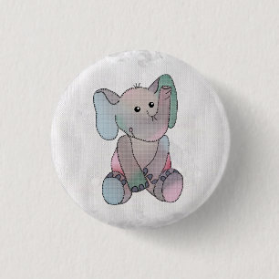 Stickbuild Elefant Knapp