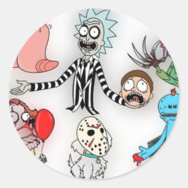 sticker adesivo halloween runt klistermärke