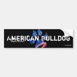 Sticker American Bulldog Bildekal