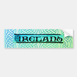 Sticker, Aufkleber, Irland, keltischer Knoten, Bildekal