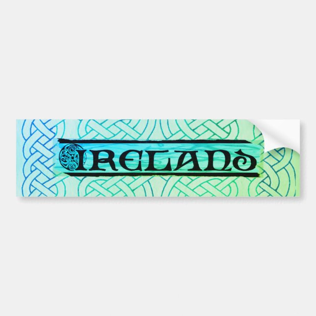 Sticker, Aufkleber, Irland, keltischer Knoten, Bildekal (Framsidan)