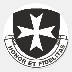 Sticker Borinqueneers Runt Klistermärke