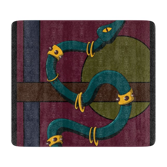 Sticker Carré Snake (Framsidan)