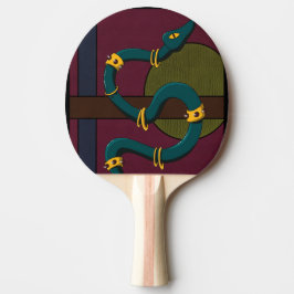Sticker Carré Snake Pingisracket