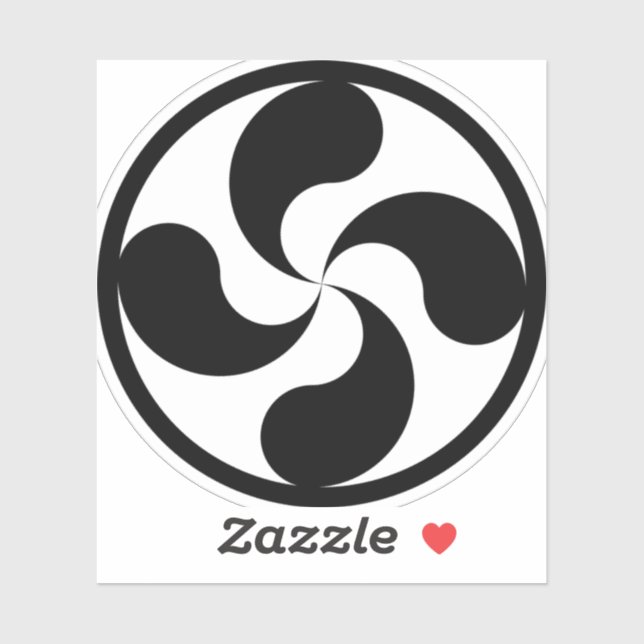 Sticker croix Basque Klistermärken (Ark)