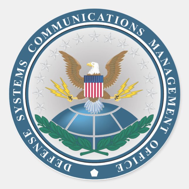 Sticker DSCMO Runt Klistermärke (Framsida)