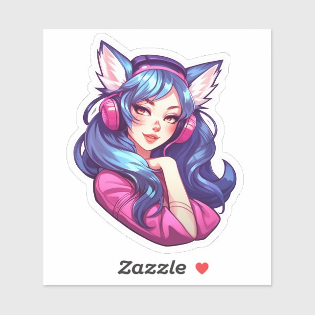 Sticker Feline Enigma Klistermärken (Ark)