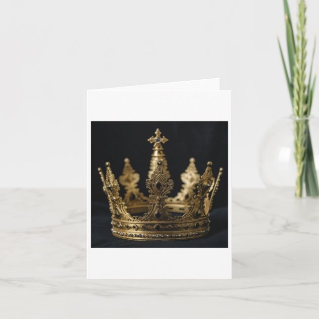 Sticker från Guld Krona Kort (Framsida)