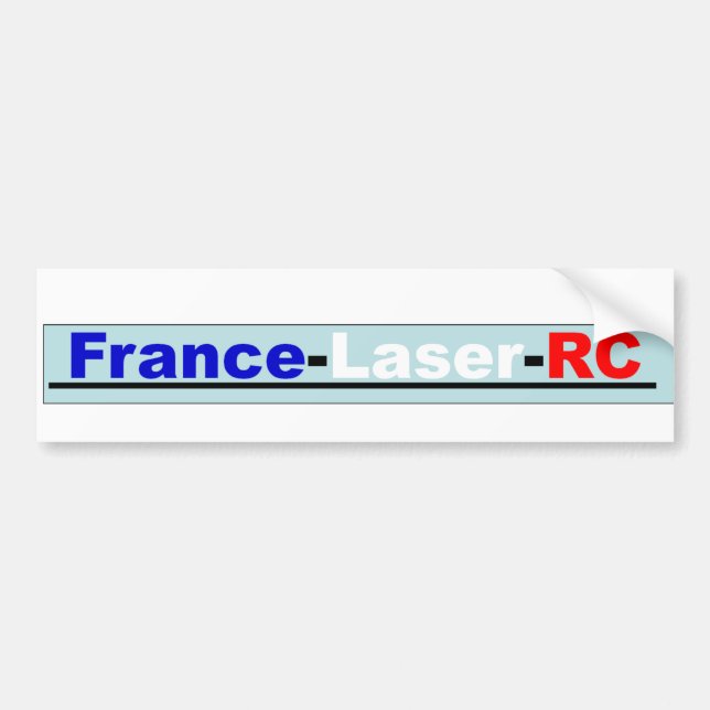 Sticker France Laser RC Bildekal (Framsidan)