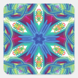 Sticker Fyrkantigt Klistermärke