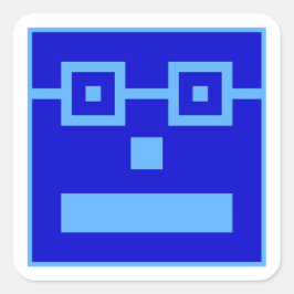 Sticker Fyrkantigt Klistermärke