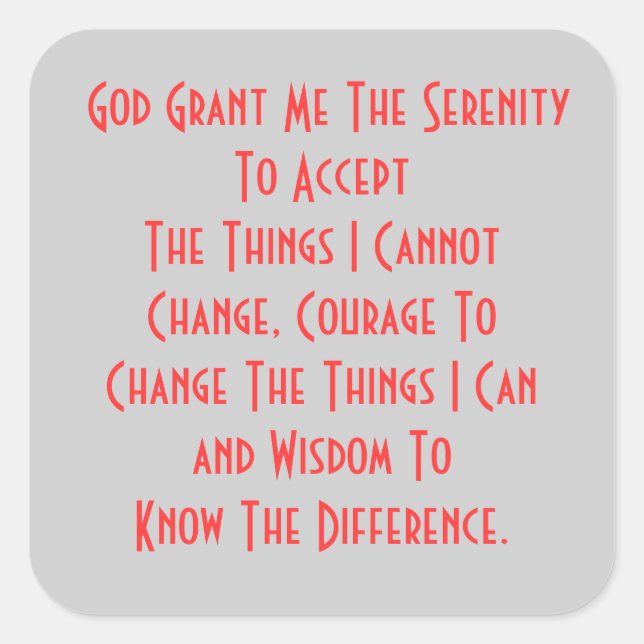 STICKER FYRKANTIGT KLISTERMÄRKE (Framsida)