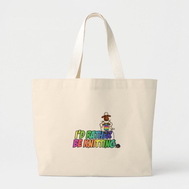 sticker ganska jumbo tygkasse (Framsidan)