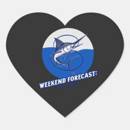 Sticker Hjärtformat Klistermärke