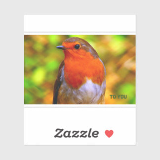 Sticker Kuvert förseglar Robin's Message Klistermärken