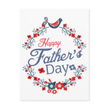 Sticker lycklig Fars dag