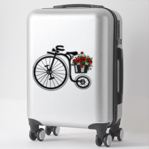 Sticker med Romantic Bicycle Klistermärken
