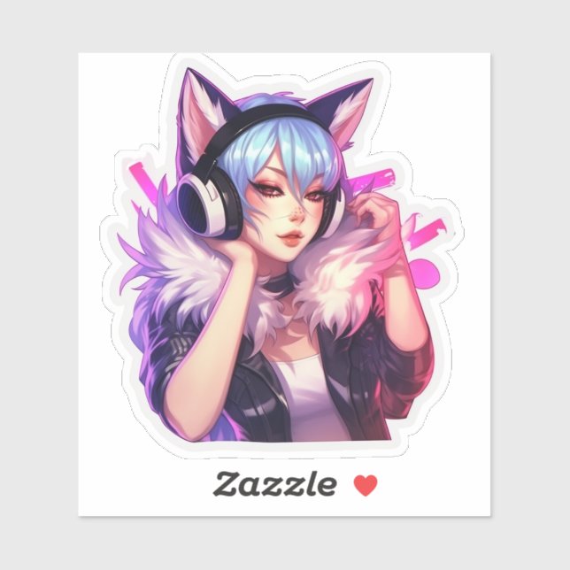 Sticker Nocturnal Dance Klistermärken (Ark)