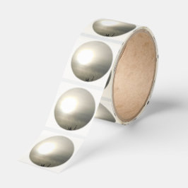 Sticker roll runt klistermärke