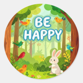 Sticker Runt Klistermärke