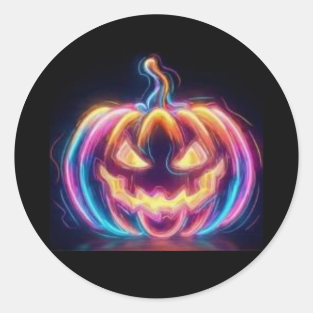 sticker runt klistermärke (Framsida)