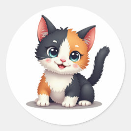 Sticker Runt Klistermärke