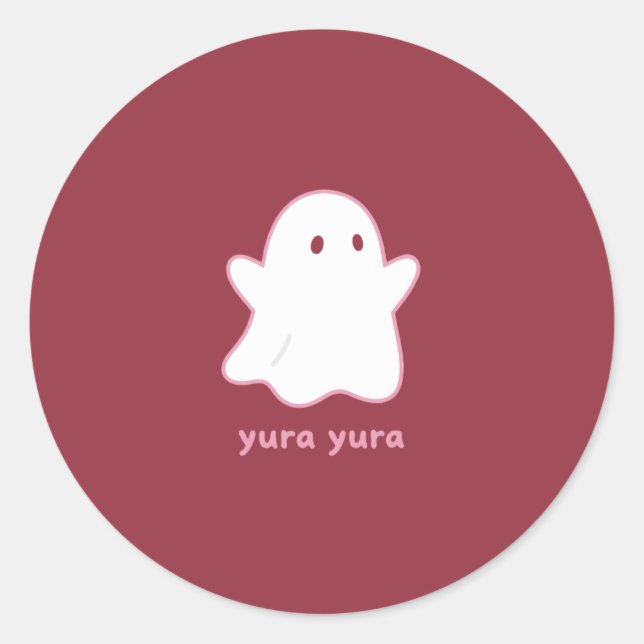 Sticker Runt Klistermärke (Framsida)