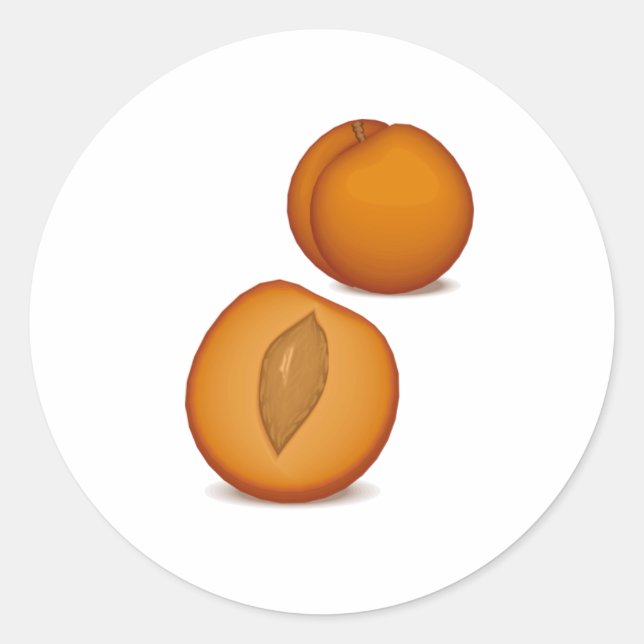 Sticker Runt Klistermärke (Framsida)