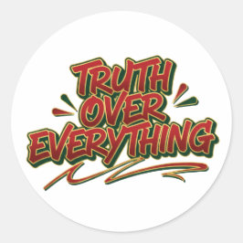 Sticker Runt Klistermärke