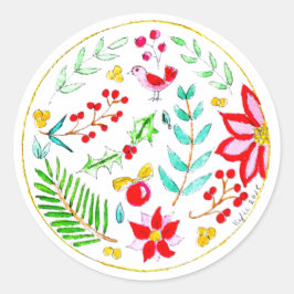 Sticker Runt Klistermärke