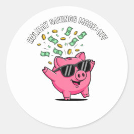 Sticker Runt Klistermärke