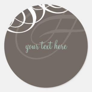 STICKER SEAL: designers voor 4 Runt Klistermärke