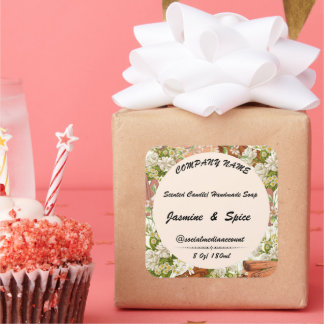 Stickers #11 presentljusskålens etikett redigerbar