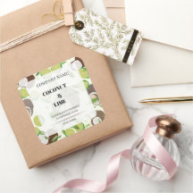 STICKERS #4 PRODUKT ETIKETT GIFT SOAP & CANDLE