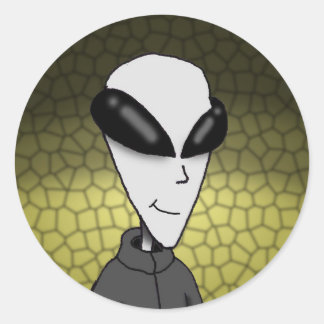 Stickers - Area 51 Deevose the ingenjör Runt Klistermärke