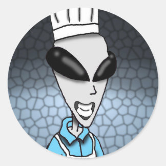 Stickers - Area 51 Gym kock Runt Klistermärke