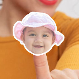 Stickers baby Ansikte Klistermärken
