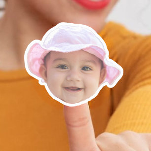 Stickers baby Ansikte Klistermärken