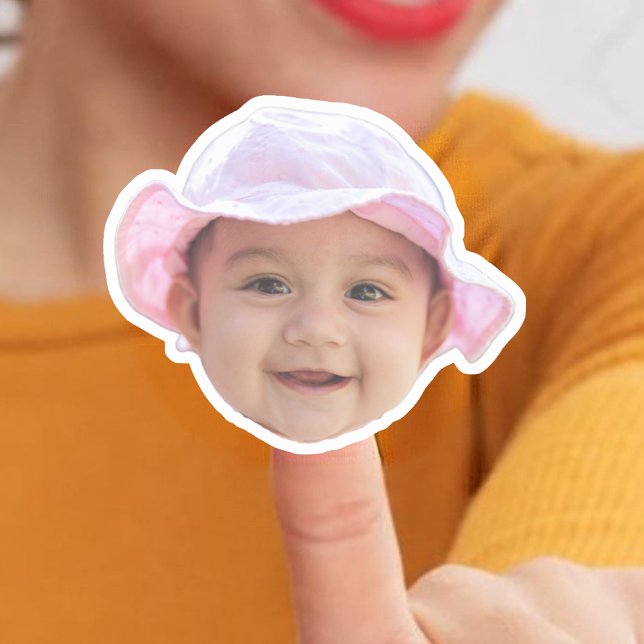 Stickers baby Ansikte Klistermärken (Skapare uppladdad)