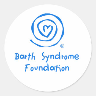 Stickers BSF-Logotyp Runt Klistermärke