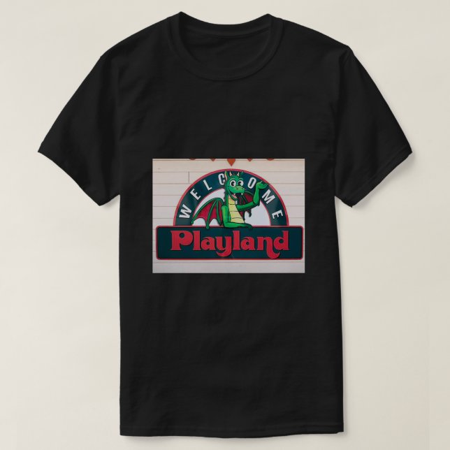 Stickers för lekland Amusement Park T Shirt (Design framsida)