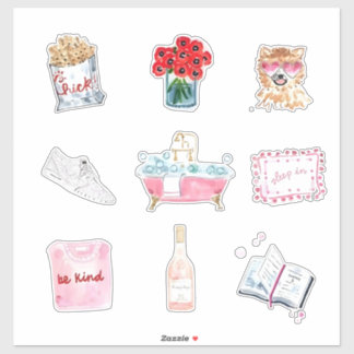 Stickers för Preppy Girl Starter Pack Klistermärken