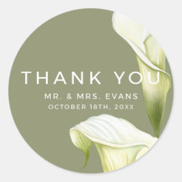 Stickers for Weddings Runt Klistermärke