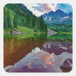 Stickers Fyrkantigt Klistermärke