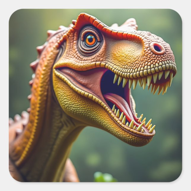 Stickers Fyrkantigt Klistermärke (Framsida)