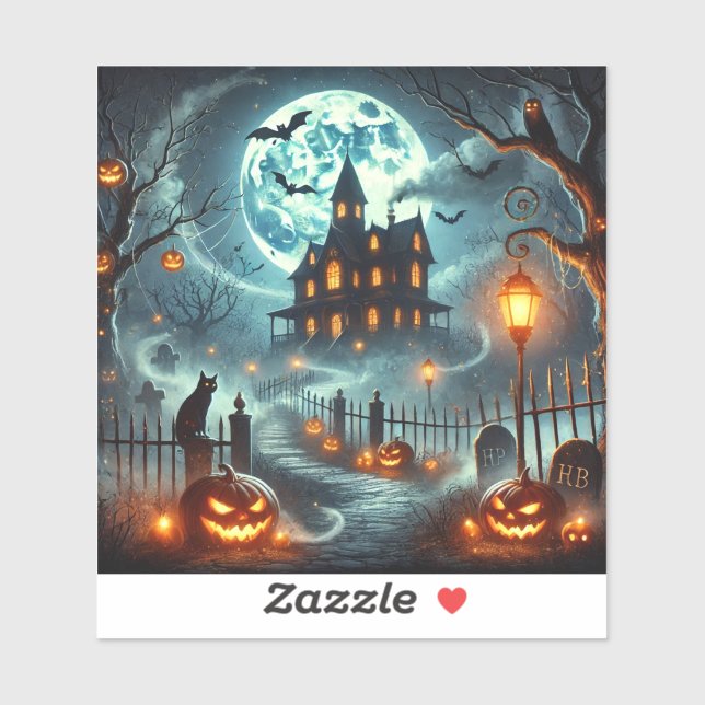 Stickers Halloween-dag Klistermärken (Ark)