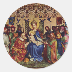 Stickers: Insida Pilgrimage Runt Klistermärke