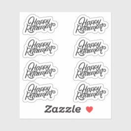 Stickers lycklig Pension Klistermärken