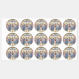 Stickers lycklig sjuksköterskedag