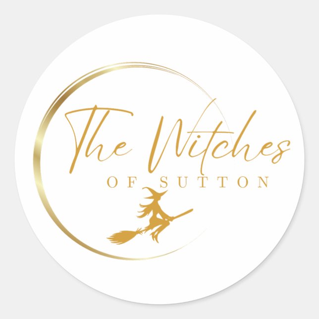 Stickers Runt Klistermärke (Framsida)